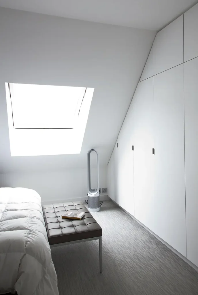 Rénovation d'un appartement rue Championnet à Paris