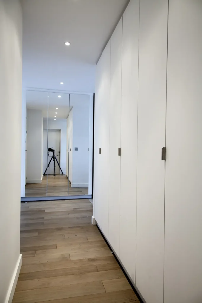 Rénovation d'un appartement rue Championnet à Paris