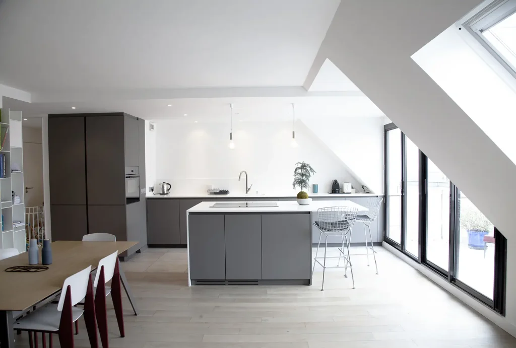 Rénovation d'un appartement rue Championnet à Paris