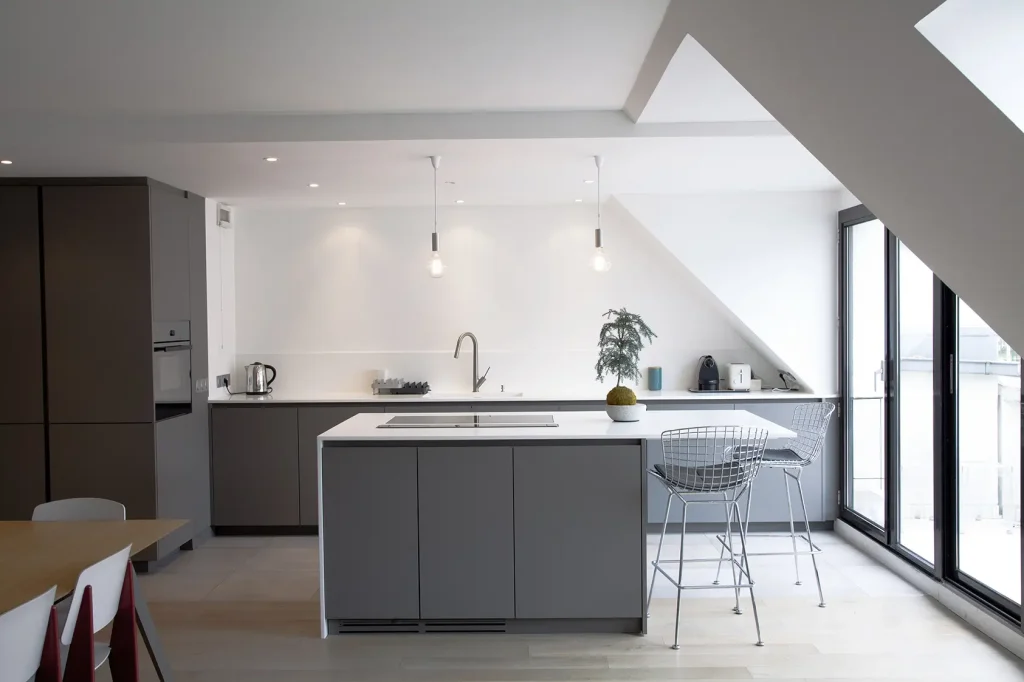 Rénovation d'un appartement rue Championnet à Paris