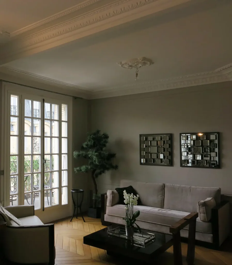 Rénovation d'un appartement rue Pierre-Demours à Paris