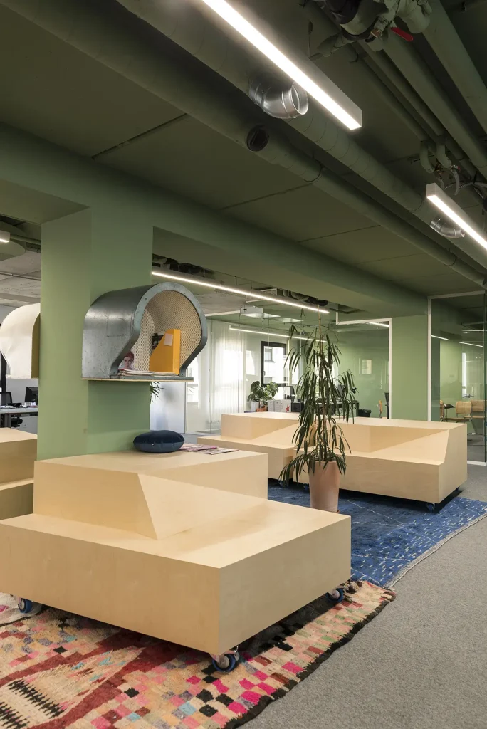 Rénovation d'un immeuble d'entreprise à Levallois-Perret en Ile-de-France