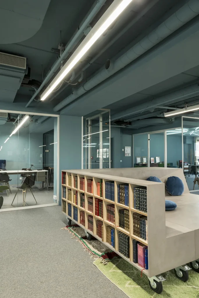 Rénovation d'un immeuble d'entreprise à Levallois-Perret en Ile-de-France