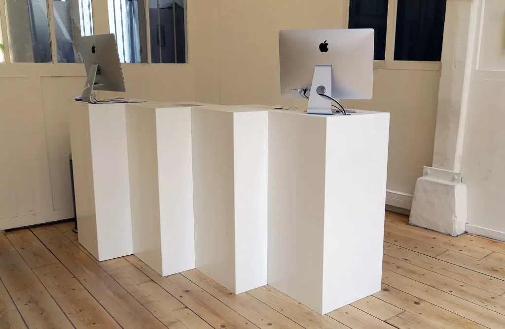 Réalisation pour La Montgolfière Social Sports Club rue Yves Toudic à Paris