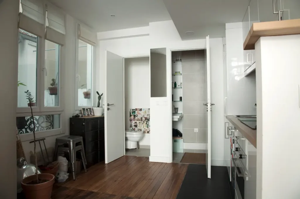 Rénovation d'un appartement rue Labrouste à Paris