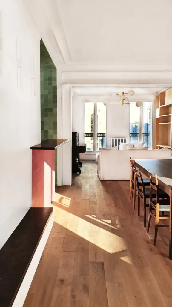 Rénovation d'appartement boulevard de Magenta à Paris