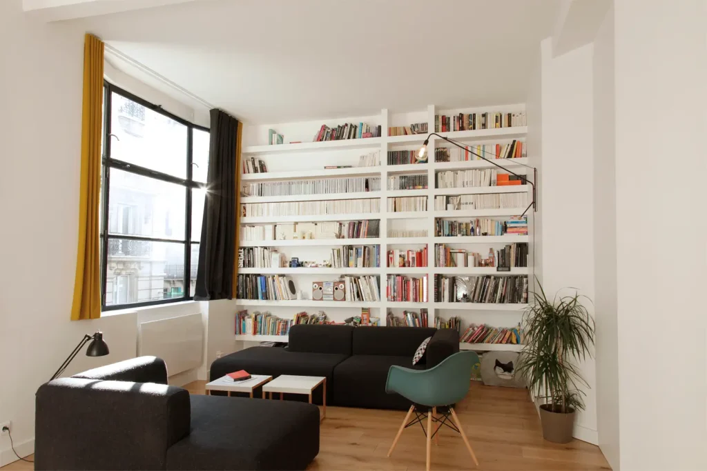 Rénovation d'appartement rue Lucien-Sampaix à Paris