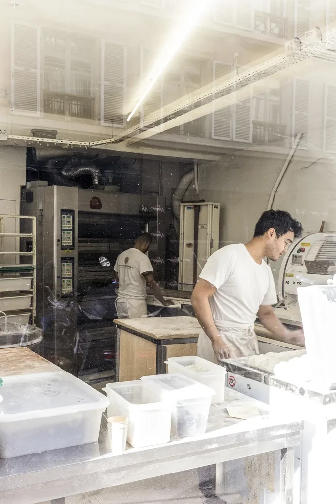 Réalisation de Union Boulangerie rue Bleue à Paris